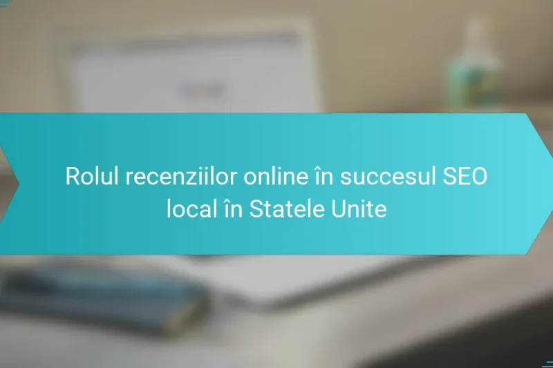 Rolul recenziilor online în succesul SEO local în Statele Unite